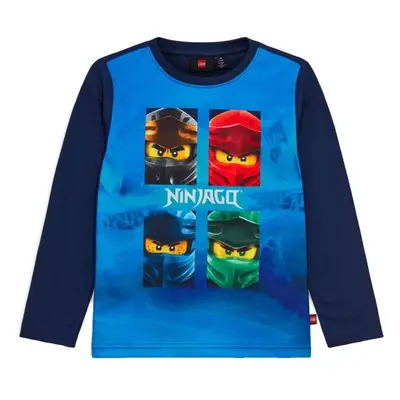 LEGO® kidswear LWTANO Tricou cu mânecă lungă băieți, albastru, mărime