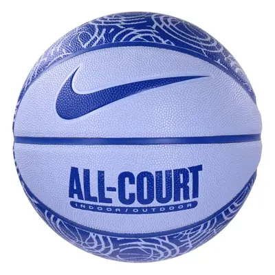 Nike EVERYDAY ALL COURT 8P GRAPHIC DEFLATED Minge de baschet, albastru, mărime