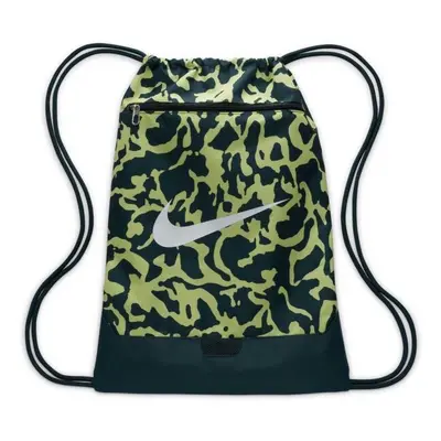 Nike BRASILIA TRAINING GYM SACK Rucsac sală, verde închis, mărime