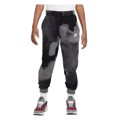 Nike CLUB FLC HBR JOGGER WASH AOP Pantaloni de trening băieți, gri închis, mărime