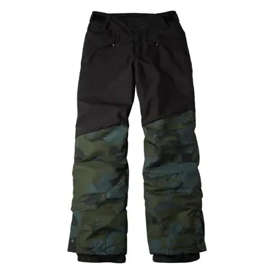 O'Neill ANVIL COLORBLOCK PANTS Pantaloni de ski/snowboard băieți, kaki, mărime