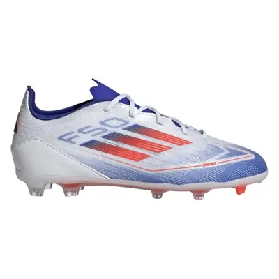 adidas F50 PRO FG J Ghete de fotbal copii, alb, mărime 2/3