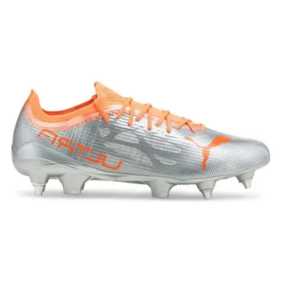 Puma ULTRA 1.4 MxSG Ghete de fotbal pentru bărbați, argintiu, mărime 40.5