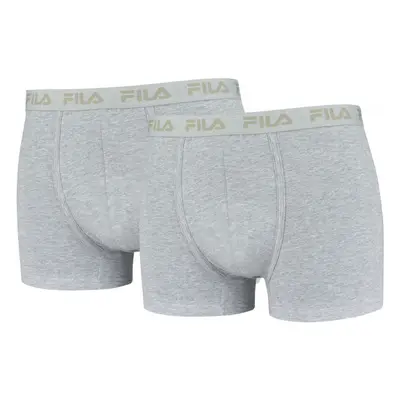 Fila MAN BOXERS PACK Boxeri bărbați, gri, mărime