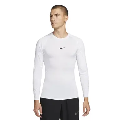 Nike DRI-FIT Tricou termic bărbați, alb, mărime