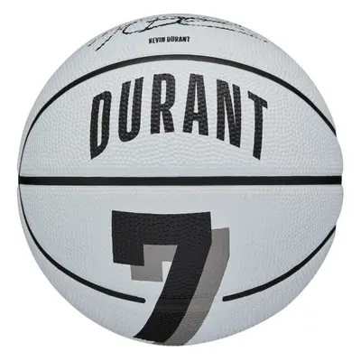 Wilson NBA PLAYER ICON MINI BSKT DURANT Minge mini de baschet, alb, mărime