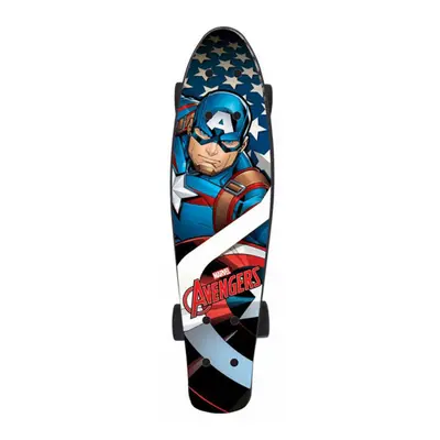 Disney CAPTAIN AMERICA Skateboard, negru, mărime