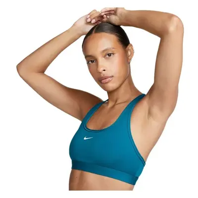 Nike SWSH LGT SPT BRA Sutien sport damă, albastru, mărime