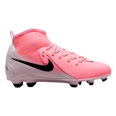 Nike JR PHANTOM LUNA II CLUB FG/MG Ghete de fotbal copii, roz, mărime 36.5