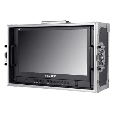 Seetec monitor ATEM156 4 HDMI 15.6" Video Monitor with Flightcase