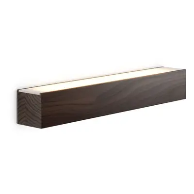 Aplică de perete LED60, lumină directă, mai multe variante - TUNTO Model: 400 mm nuc natural, ce