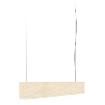 Lampă suspendată LED120, mai multe variante - TUNTO Model: 1300 mm frasin, ceară-ulei, lumină di