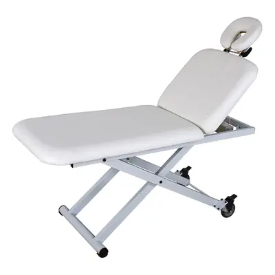 Pat tratament cu 1 motor Silver Fox Latis Electric Massage Bed White