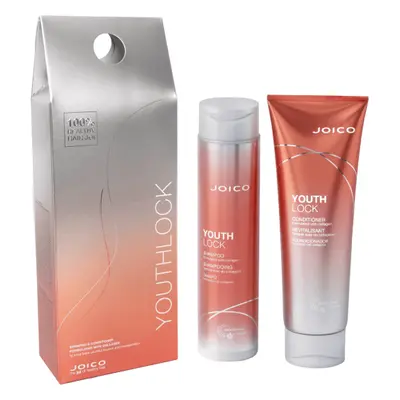 Set pentru par matur formula cu colagen Joico Healthy Hair Joi YouthLock Duo 1x300ml 1x250ml