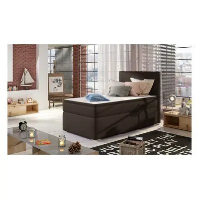 Pat boxspring Rocco pe dreapta 90x200 cm Sawana 26