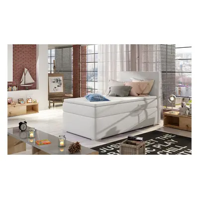 Pat boxspring Rocco pe dreapta 90x200 cm Soft 17