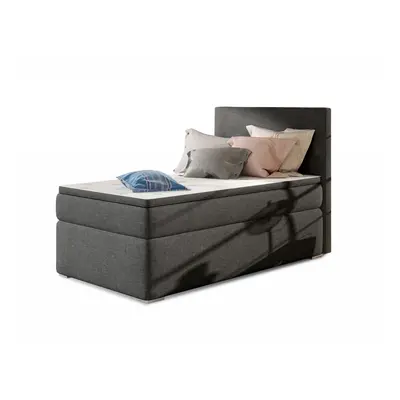 Pat boxspring Rocco pe dreapta 90x200 cm Sawana 05