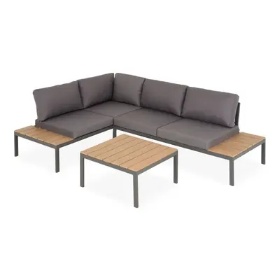 Set mobilier exterior CORINT, canapele 4 locuri si masa