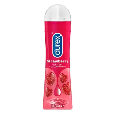 Durex Play Capsuni Nerusinate Gel Lubrifiant cu Aroma de Capsuni pentru Senzatii Dulci 50 ml