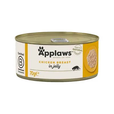 APPLAWS Cat Chicken Breast in Jelly, conserva mancare pisica, cu pui in aspic 70g