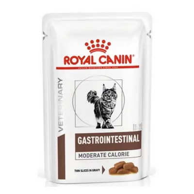 ROYAL CANIN Cat Gastro Intestinal Moderate Calorie 48 x 85 g hrană umedă pentru pisici cu tulbur