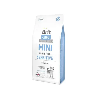 BRIT Care Dog Mini Grain Free Sensitive hrana uscata caini adulti de talie mica, cu vanat 2 kg