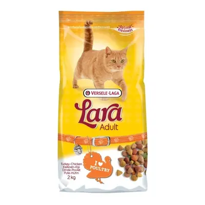 VERSELE-LAGA Lara Adult Turkey & Chicken - Mâncare pentru pisici cu curcan și pui 10 kg