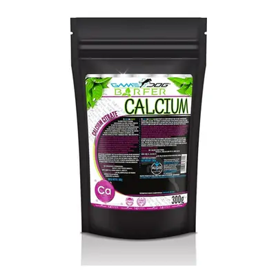 GAME DOG BARFER Calcium Citrate Supliment alimentar pentru caini, cu citrat de calciu 300 g