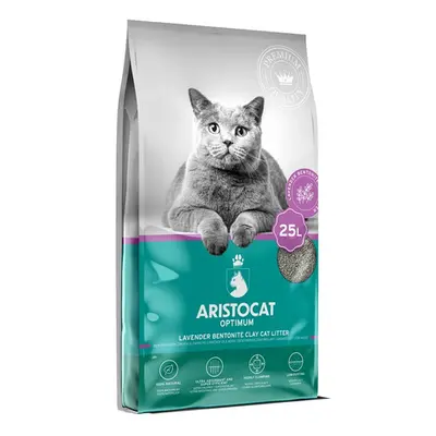 ARISTOCAT Optimum Lavanda 25 l nisip pisici din bentonita cu parfum lavanda