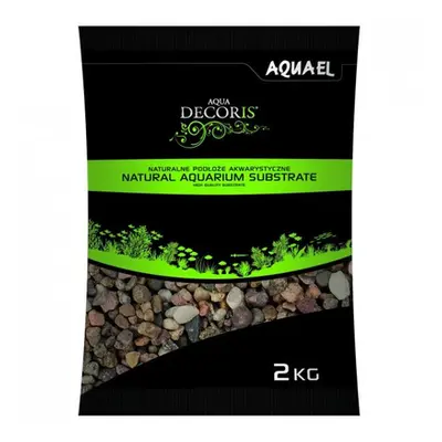 AQUAEL Pietriș natural multicolor 1,4-2 mm 2 kg