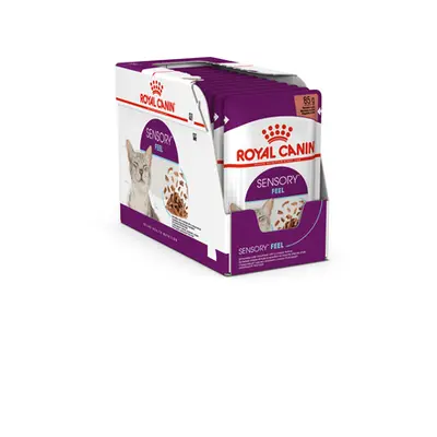 ROYAL CANIN Sensory Feel Gravy hrana umeda pentru pisici, in sos 48x85 g