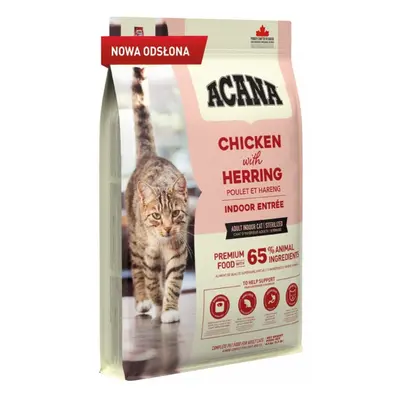 ACANA Indoor Entrée Cat hrana uscata pentru pisici de interior 4,5 kg