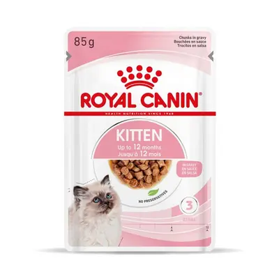 ROYAL CANIN Kitten Instinctive 24x85 g hrană umedă în sos pentru pisoi până la vârsta de 12 luni