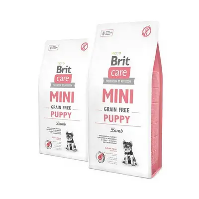 BRIT Care Mini Grain Free Mini Puppy Lamb hrana uscata caini juniori talie mica, cu miel 14 kg (