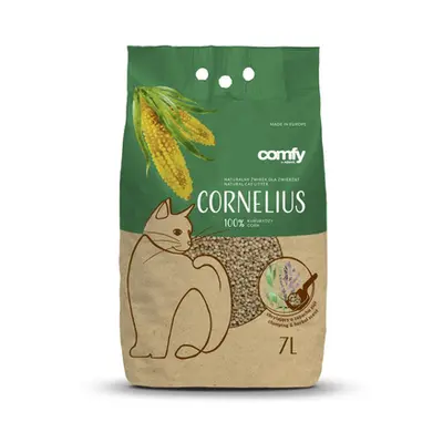 COMFY Cornelius Asternut biodegradabil pentru litiera pisicilor, din porumb si miros de plante 7