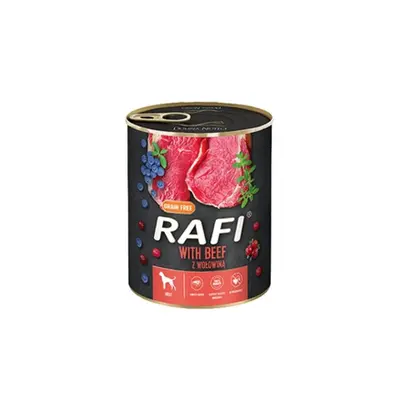 RAFI Beef cu vita 12 x 800 g mancare umeda pentru caini