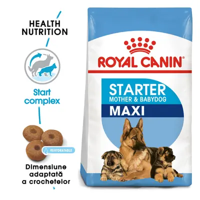 ROYAL CANIN Maxi Starter Mother&Babydog gestatie/ lactatie pui hrana uscata caine 30 kg (2 x 15 