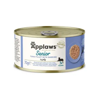 APPLAWS Cat Senior Tuna Fillet with Sardine Mancare umeda pentru pisici senior, cu ton si sardin