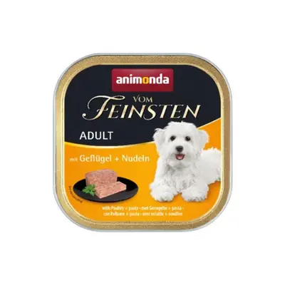 ANIMONDA Vom Feinsten Adult Set mancare umeda caini, cu pasare si taietei 22x150 g