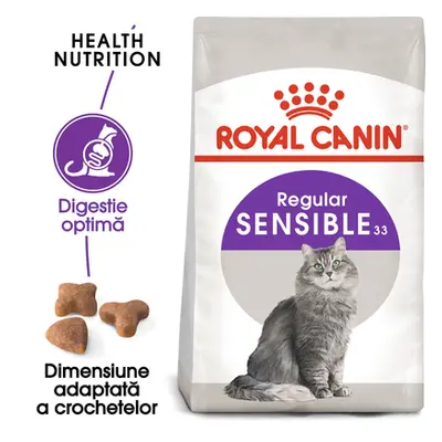 Royal Canin Sensible Adult hrana uscata pisica pentru digestie optima, 10 kg