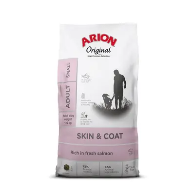 ARION Original Skin & Coat Adult Small Salmon Rice 7 kg mancare cu somon pentru caini