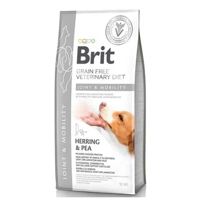 BRIT Veterinary Diets Dog Mobility Dieta veterinara pentru caini adulti cu afectiuni articulare 