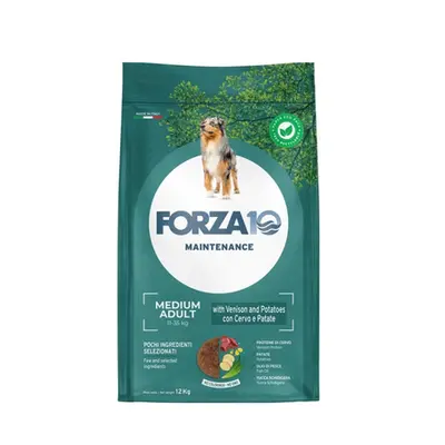 FORZA10 Medium Adult Maintenance Venison Potato Mancare caini talie medie, cu caprioara si carto