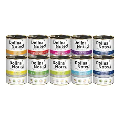 DOLINA NOTECI Premium Mix Mancare umeda pentru caini, mix arome 20x800g