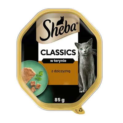 SHEBA Classics Mancare umeda pisica 22x85 g cu vanat