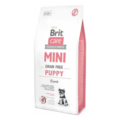 BRIT Care Mini Grain Free Mini Puppy Lamb hrana uscata caini juniori talie mica, cu miel 2 kg