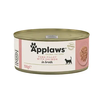 APPLAWS Cat Filet Conserva mancare pisica adulta,cu ton si somon 156 g