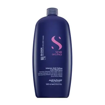 Alfaparf Milano Semi Di Lino Blonde Intense Anti-Yellow Low Shampoo sampon neutralizant pentru p