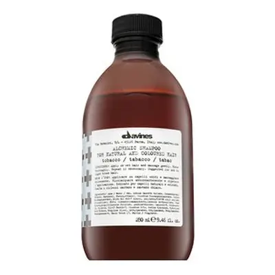 Davines Alchemic Shampoo șampon nuanțator pentru păr castaniu Tobacco 280 ml