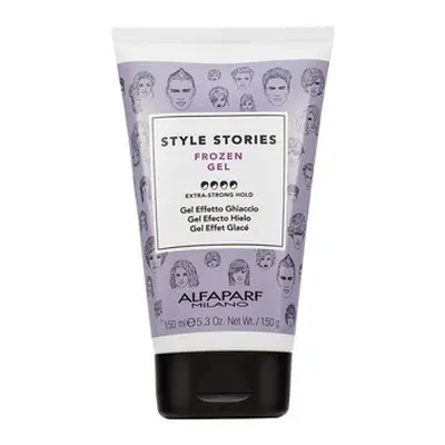 Alfaparf Milano Style Stories Frozen Gel gel de păr pentru fixare puternică 150 ml